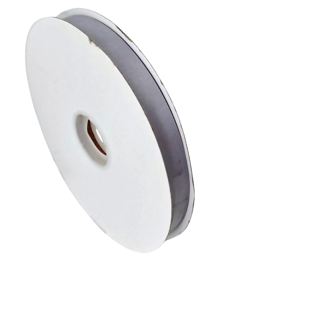 Aqua Satin Ribbon 070 Silver 5/8" x 100 Yards Spool NEW Craft 100% Polyester